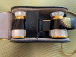 Gold Carl Zeiss Diadem Opera Theater Glasses Mother Of Pearl Binocular