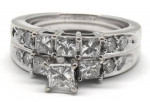 14K 2CT Bridal Set