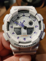 Casio G-Shock GA-100A White
