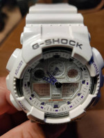 Casio G-Shock GA-100A White