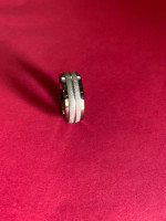 MR RING Men's BAND  Tungsten Carbide 925 Brushed Finish