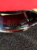 MR RING Men's BAND  Tungsten Carbide 925 Brushed Finish
