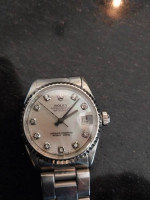Rolex datejust stainless steel oyster band