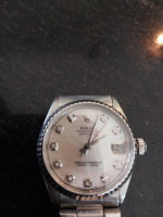 Rolex datejust stainless steel oyster band