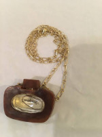 Unique Perfume in a Golden Chain for Ladies from France....