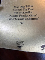 Orrefors Sweden Mother’s Day plates