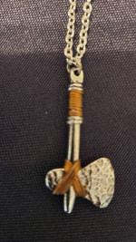 Tomahawk necklace