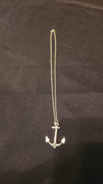 18 inch anchor necklace