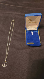 18 inch anchor necklace