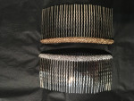 Brand New 2 Hair Styling Decorative Combs in Golden and Silver......