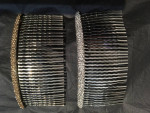 Brand New 2 Hair Styling Decorative Combs in Golden and Silver......