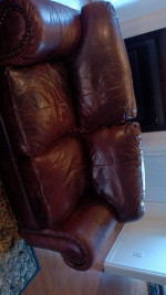 Thick cowhide luxry sofa