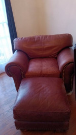 Thick cowhide luxry sofa