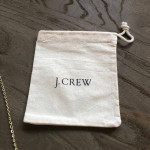 Popular! * J. Crew Goldtone/Pearl Necklace * Comes with J. Crew Bag