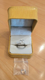 Engagement Ring and Eternity Ring