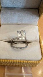 Engagement Ring and Eternity Ring