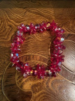 * New - 2 Pretty crystal Stretch Bracelets *