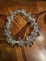 * New - 2 Pretty crystal Stretch Bracelets *