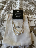 Pearls are in! * J.Crew set of Freshwater Pearl/Gold Bracelets * New