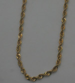10kt yellow gold 24 inches long chain 7.6 grams 3mm wide