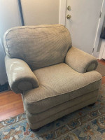 sofa and large arm chair