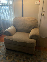 sofa and large arm chair