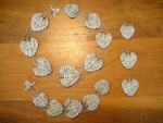 Antique Sterling Silver Butterfly Necklace & Bracelet