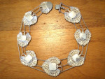 Antique Sterling Silver Butterfly Necklace & Bracelet