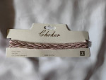 Brand New Pink Rhinestone Braided Choker