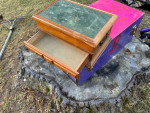 Jewelry Box W/ Marble Stone Lid