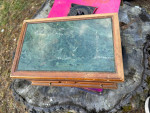 Jewelry Box W/ Marble Stone Lid