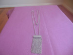 Brand New Silver Plated Pendant Necklace - 28" Long