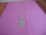 Brand New Silver Plated Pendant Necklace - 28" Long