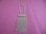 Brand New Silver Plated Pendant Necklace - 28" Long