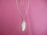 Brand New Silver Plated Pendant Necklace - 32" Long