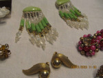 13 prs clip on earrings