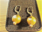 Stirling Silver Leverback Earrings