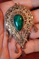 925.Silver Made in Israel Brooch or Pendant