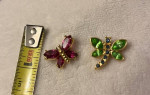 Two Kenneth J. Lane Pendants