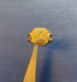 Ring For Men - 18kt Solid Gold with Diamond