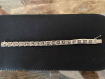 Men's Sterling Silver Greek Key Bracelet, 8 Inch