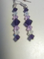 3 pair Swarovski dangle earrings