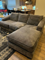 AMAZING, like new, Stanton chaise sofa couch and double chair set