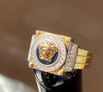 14K gold 38 diamonds Versace