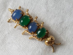 Centipede Brooch Winard Gold Filled