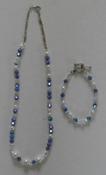 New Never Worn Swarovski Necklace and Bracelet