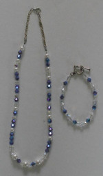 New Never Worn Swarovski Necklace and Bracelet