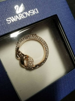 Swarovski Graceful CRY/ROS Necklace, Rose Gold Plated, 5294867-1 - NEW