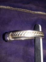 Sterling silver bracelet + chain