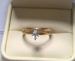 Marquise Diamond Wedding Ring set⁸